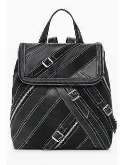 Desigual Damen Rucksack Schwarz – Stilvoll & Praktisch