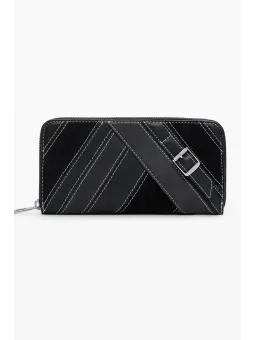 Desigual Damen Brieftasche Schwarz 25WAYP19 NE2000