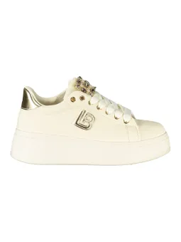 "Laura Biagiotti Damen Sneaker Beige – Stil & Komfort"