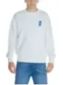 Weißes Replay Sport-Langarmshirt Baumwolle