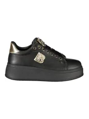 Laura Biagiotti Schwarze Damensneaker Sportlich 9202