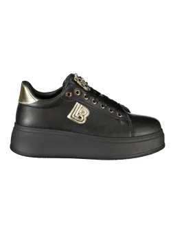 Laura Biagiotti Schwarze Damensneaker Sportlich 9202