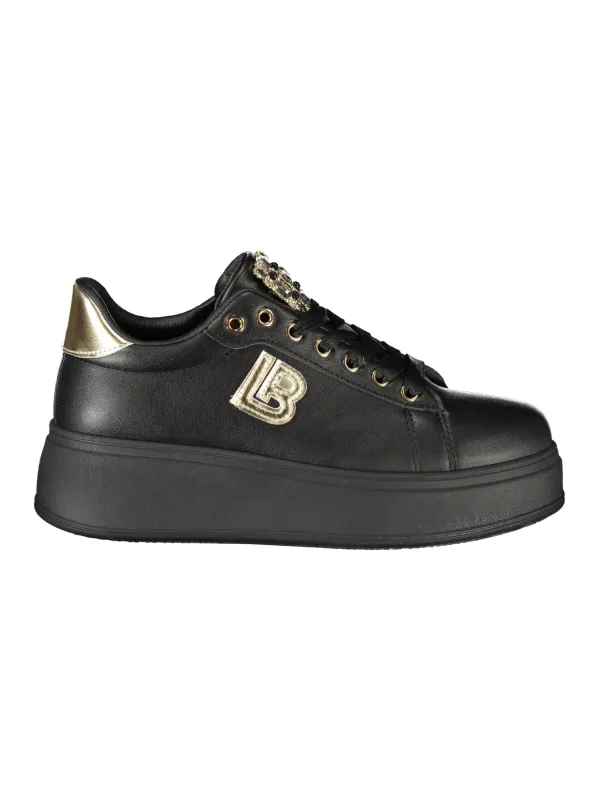 Laura Biagiotti Schwarze Damensneaker Sportlich 9202 Laura Biagiotti Schwarze Damensneaker Sportlich 9202