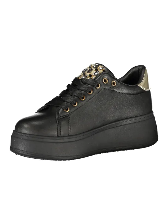 Laura Biagiotti Schwarze Damensneaker Sportlich 9202 Laura Biagiotti Schwarze Damensneaker Sportlich 9202