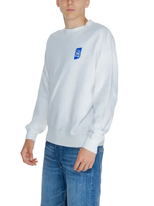Weißes Replay Sweatshirt mit Jeans