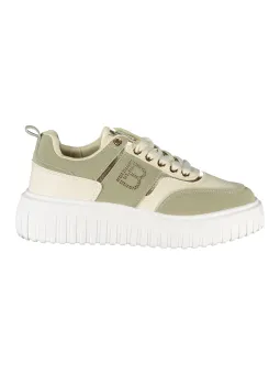 "Laura Biagiotti Damen-Sneaker Grün - Stilvoll & Bequem"