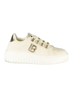"LAURA BIAGIOTTI Damen Sneakers - Beige & Sportlich Chic"