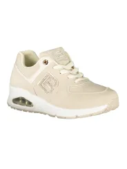 "Biagiotti Beige Damensneaker – Stilvoll & Bequem"