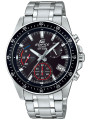 Graue Casio Edelstahl-Digitaluhr für Herren