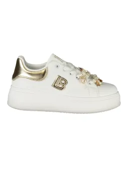 "Elegante Laura Biagiotti Weiße Damensneaker 9204"