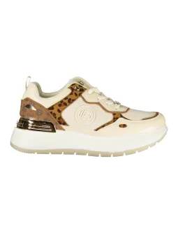 "Laura Biagiotti Beige Damensneaker - Stil & Komfort"