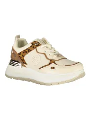"Laura Biagiotti Beige Damensneaker - Stil & Komfort"