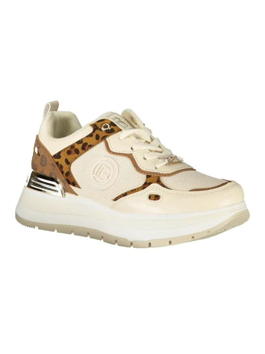 "Laura Biagiotti Beige Damensneaker - Stil & Komfort" "Laura Biagiotti Beige Damensneaker - Stil & Komfort"