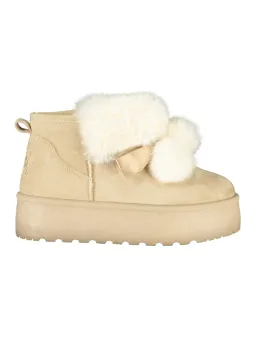 Laura Biagiotti Damenstiefel 9265 - Elegante Beige Stiefeletten