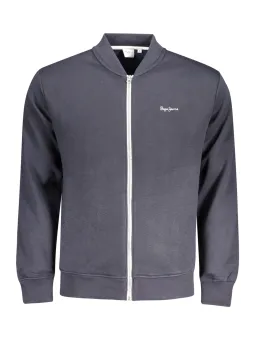 Pepe Jeans Herren Sweatshirt Blau mit Reißverschluss