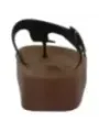 Carrera 475400 braune Leder-Pantolette