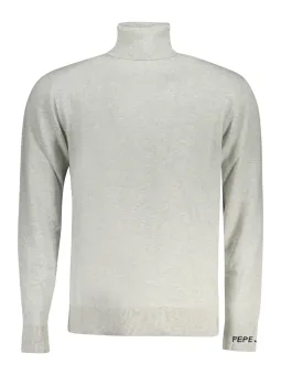 Grauer PEPE JEANS Herren-Turtleneck-Pullover - Stilvoll & Warm