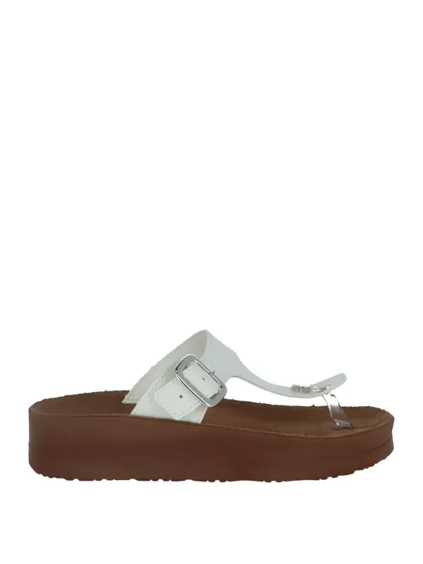 Carrera 475399 weiße Riemchensandalen Plattform Carrera 475399 weiße Riemchensandalen Plattform
