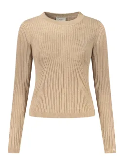 Pepe Jeans Damenpullover Beige - Stilvoll & Bequem