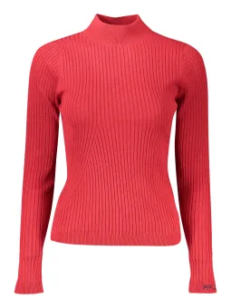"Pepe Jeans Damen Bluse - Roter Pullover, Stilvoll & Elegant"