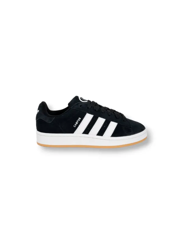 Schwarze Adidas Sneaker mit Streifen