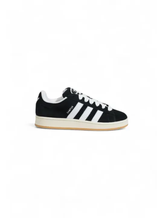 Schwarze Adidas Sneaker mit Streifen
