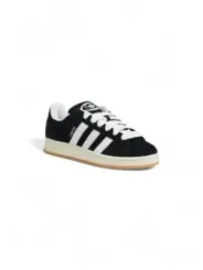 Schwarzer Adidas Sneaker mit weißem Logo