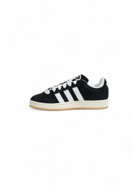Schwarze Adidas Suede Basketballschuhe