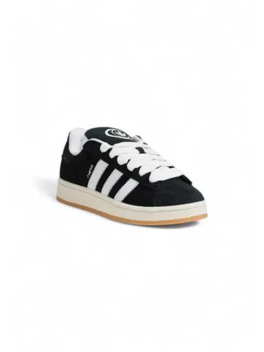 Schwarze Adidas Sneaker mit Streifen