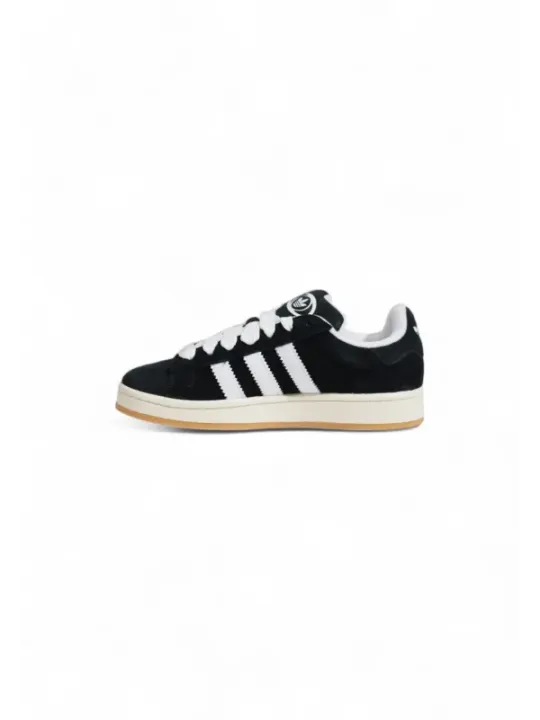 Schwarze Adidas Sneaker mit Streifen