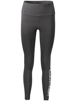 Calvin Klein Damen Leggings Schwarz - Stilvolle Hosenmode