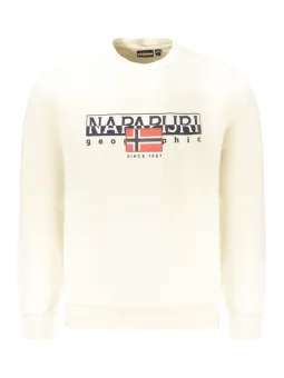 NAPAPIJRI Herren Zip Sweatshirt Beige - Stil & Komfort