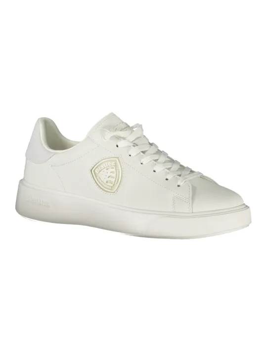 Blauer Herren Sportschuhe Weiss Sneakers - Modell F5BUCK07LEA Blauer Herren Sportschuhe Weiss Sneakers - Modell F5BUCK07LEA