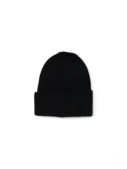 Schwarze Calvin Klein Strickmütze klassisch