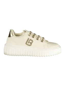 "Laura Biagiotti Beige Damensneaker - Stilvoll & Bequem"