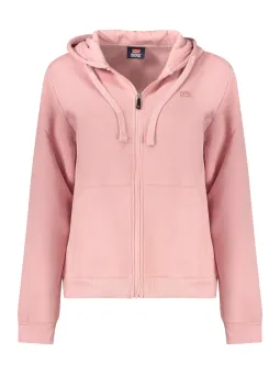 Norwegen Rosa Damen Sweatshirt mit Reißverschluss