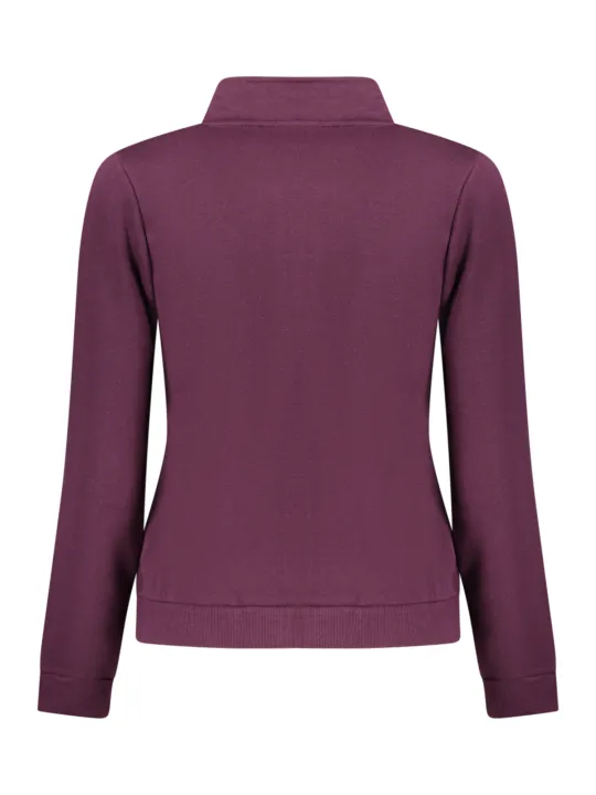 Lila Damen Sweatshirt mit Reißverschluss - Norwegen 1963