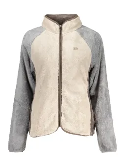 Norwegen 1963 Beige Damen Sweatshirt mit Reißverschluss