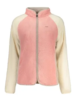 Norwegen 1963 Rosa Damen Sweatshirt mit Reißverschluss