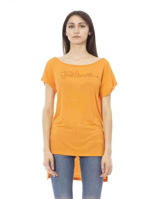 T-Shirts Just Cavalli Beachwear - D45 151 GRBC - Orange 70,00 €  | Planet-Deluxe