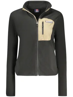 Norwegen 1963 Damen Sweatshirt: Schwarz, Reißverschluss