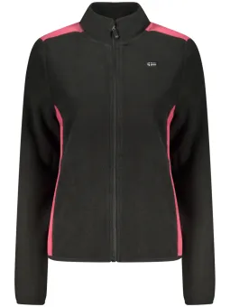 Norwegen 1963 Damen Sweatshirt Schwarz mit Reißverschluss