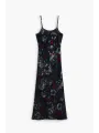 Desigual Langes Schwarzes Damenkleid – Stilvoll & Elegant