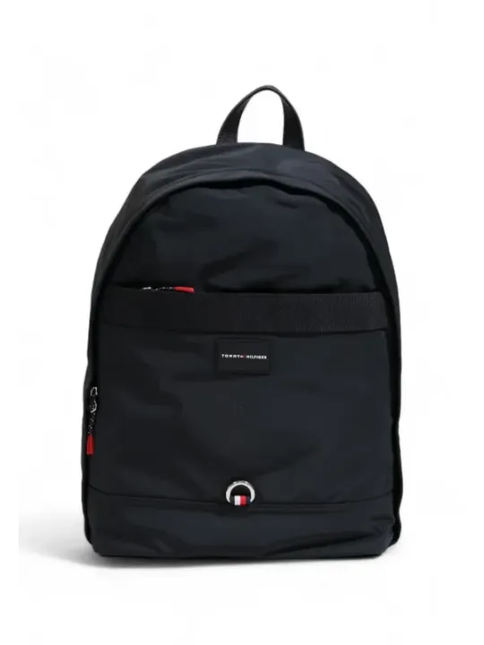 Tommy Hilfiger schwarzer Nylon Rucksack