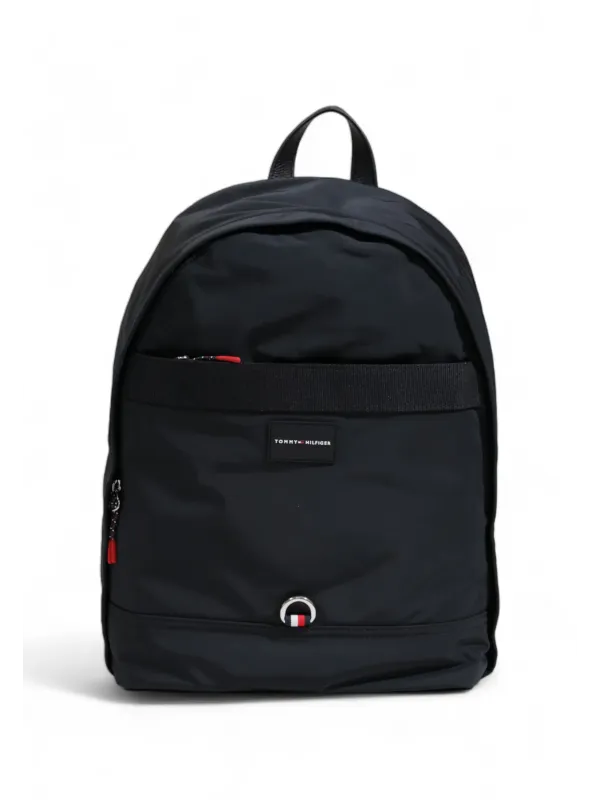 Tommy Hilfiger schwarzer Nylon Rucksack Tommy Hilfiger schwarzer Nylon Rucksack