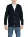 Dunkelblauer Wollstrick-Cardigan Jack & Jones