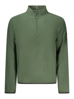 Norwegen 1963 Herren Sweatshirt Grün mit Reißverschluss