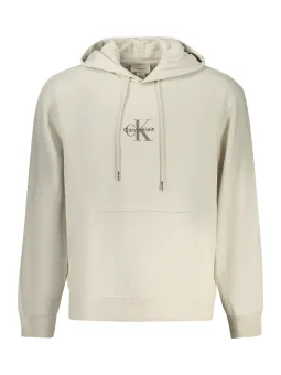 Calvin Klein Herren Zip Sweatshirt Beige - Stilvoll & Bequem