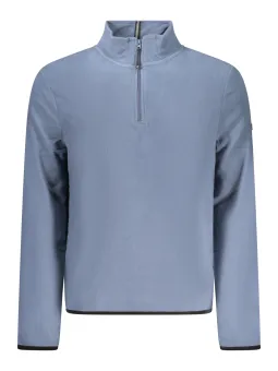 NORWEGEN 1963 Herren Blau Sweatshirt mit Reißverschluss