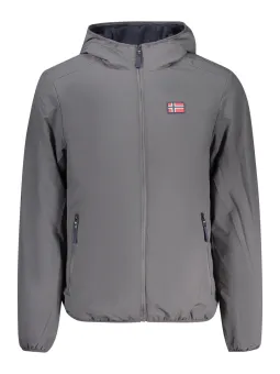 "Norwegen 1963 Herren Grau Jacke – Stilvoll & Zeitlos"